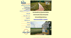 Desktop Screenshot of biopresent.de
