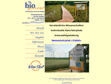 Tablet Screenshot of biopresent.de